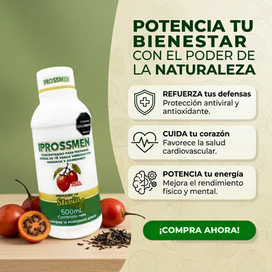 IPROSSMEN - PARA LA PROSTATA - Concentrado de Te Verde - Reg. INVIMA PSA-000932-2017