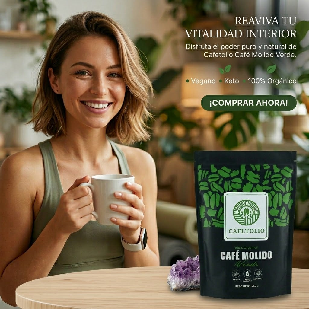 Café Verde Molido - 100% Café Verde Natural - Reg. INVIMA NSA–0008349-2020